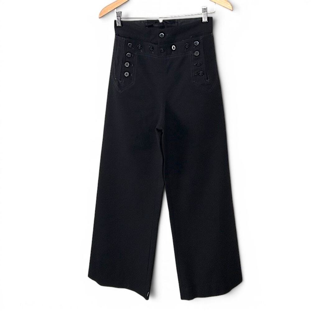 Authentic 1950s U.S. Navy button-front CRACKERJACK Trousers Rare